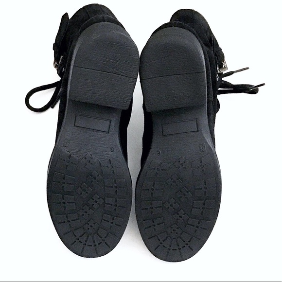 NWOT Seychelles Suede & Leather Cap Toe Gorgeous Boots - Picture 4 of 8